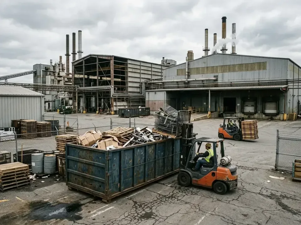 industrial-factory-scrap-conta-003 — frequently asked questions, Cheap Roll-off Dumpster Rentals in Sawgrass, FL